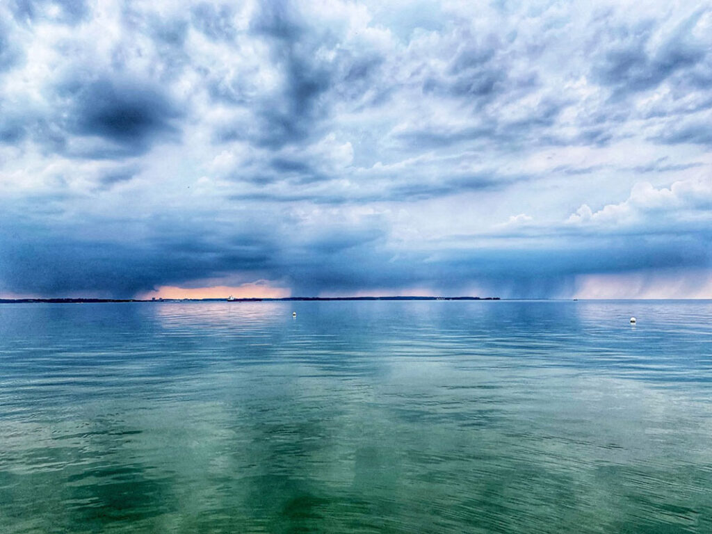 Seascape with Clouds V